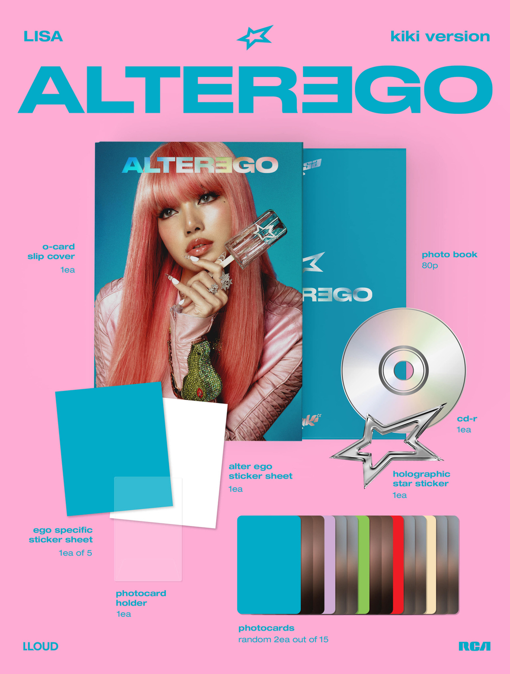 [Альбом] LISA - Alter Ego (Photobook ver.) (kiki ver.)
