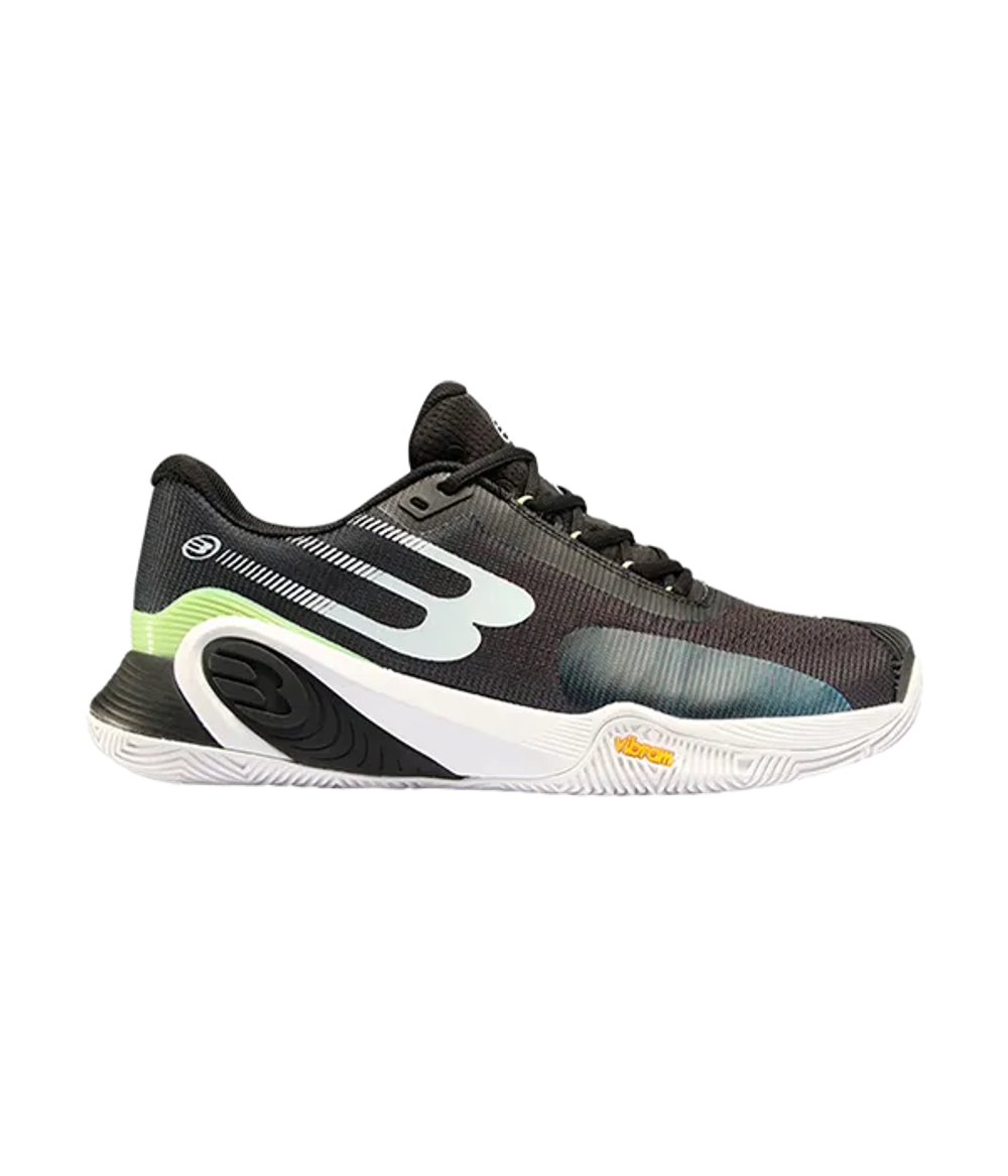 Bullpadel Hack Vibram 24I Черные-Зеленые кроссовки