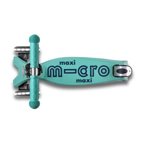 Самокат Maxi Micro Deluxe mint LED