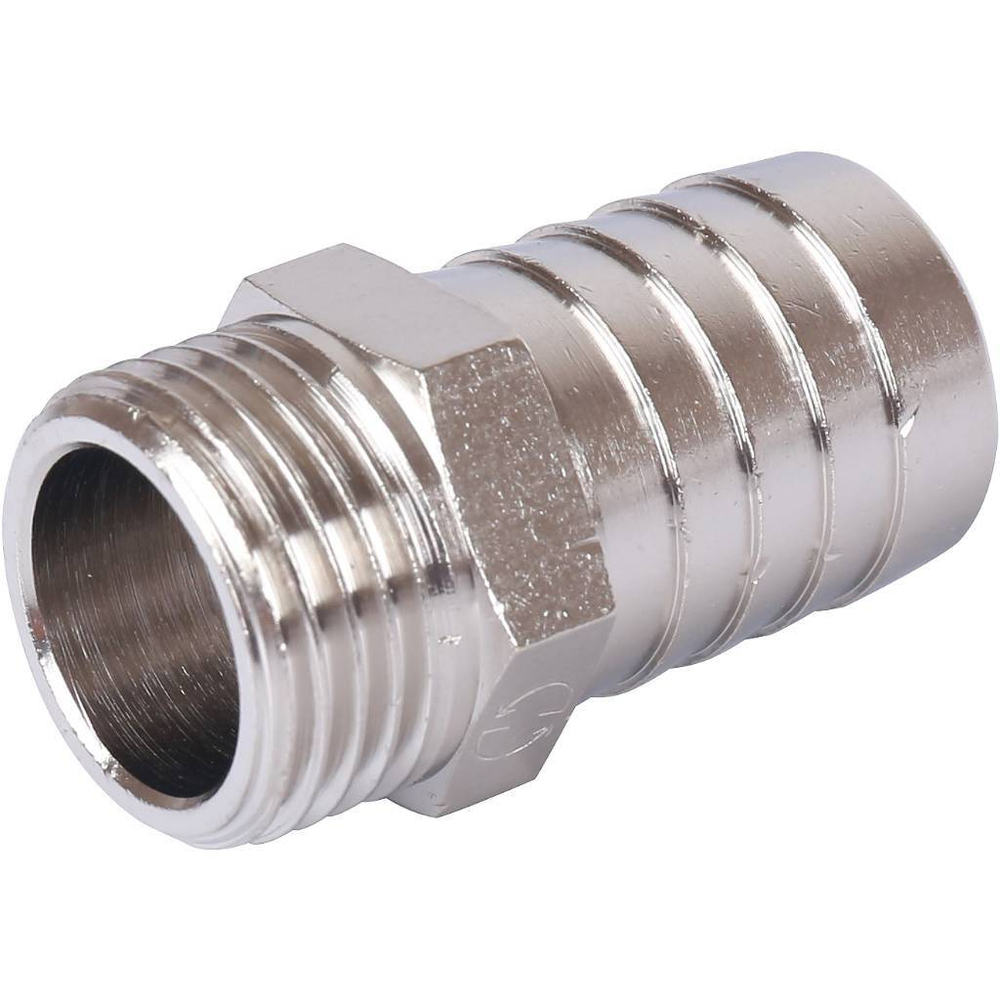 Штуцер НР никелированный      1/2"x20