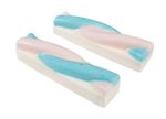 Форма силиконовая для пирожных 30х17.5х3 см, маршмеллоу -8 ячеек, S-Chief SPC-0323