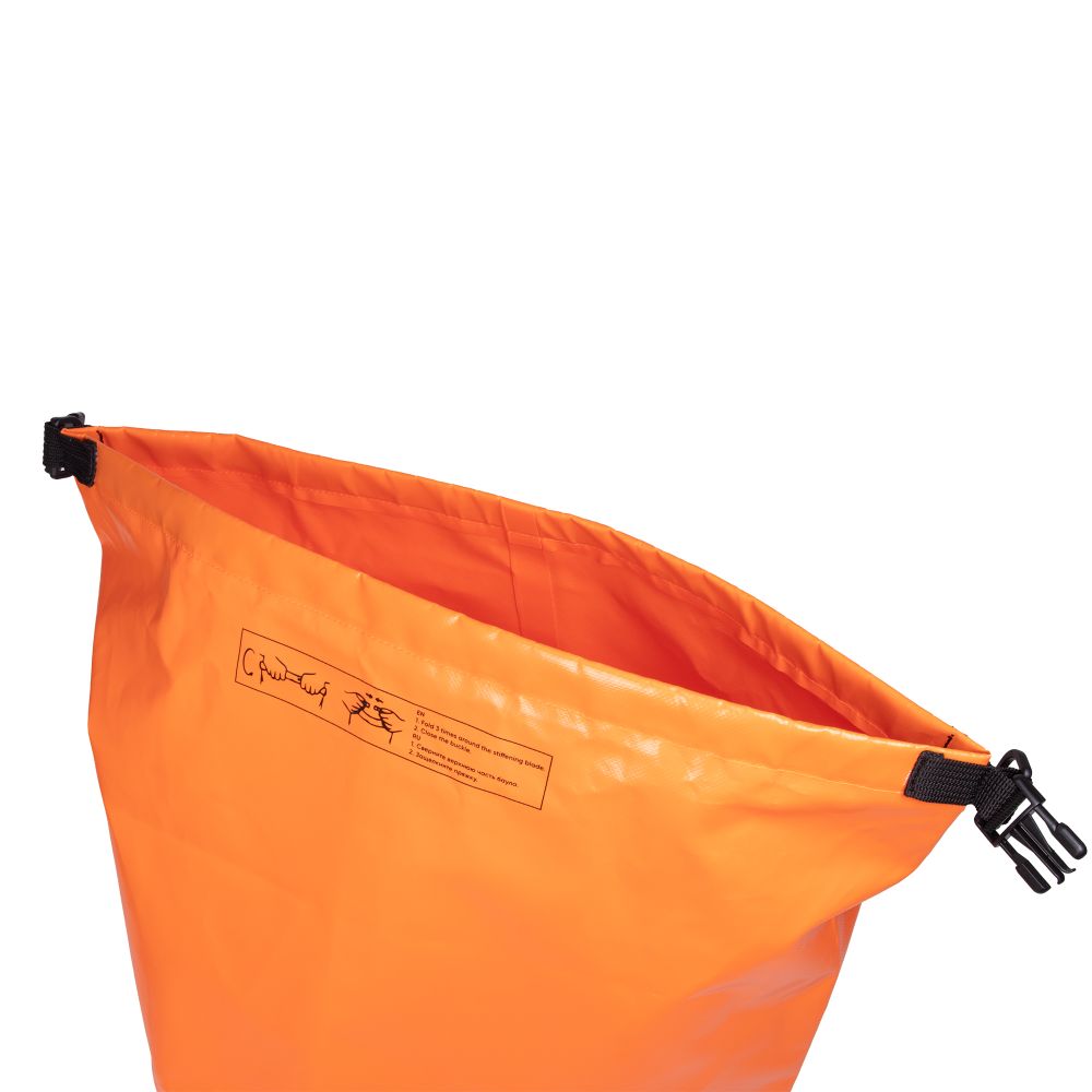 Гермомешок "СЛЕДОПЫТ - Dry Bag" без лямок, 80 л,ПВХ,цв. оранжевый/25/20/