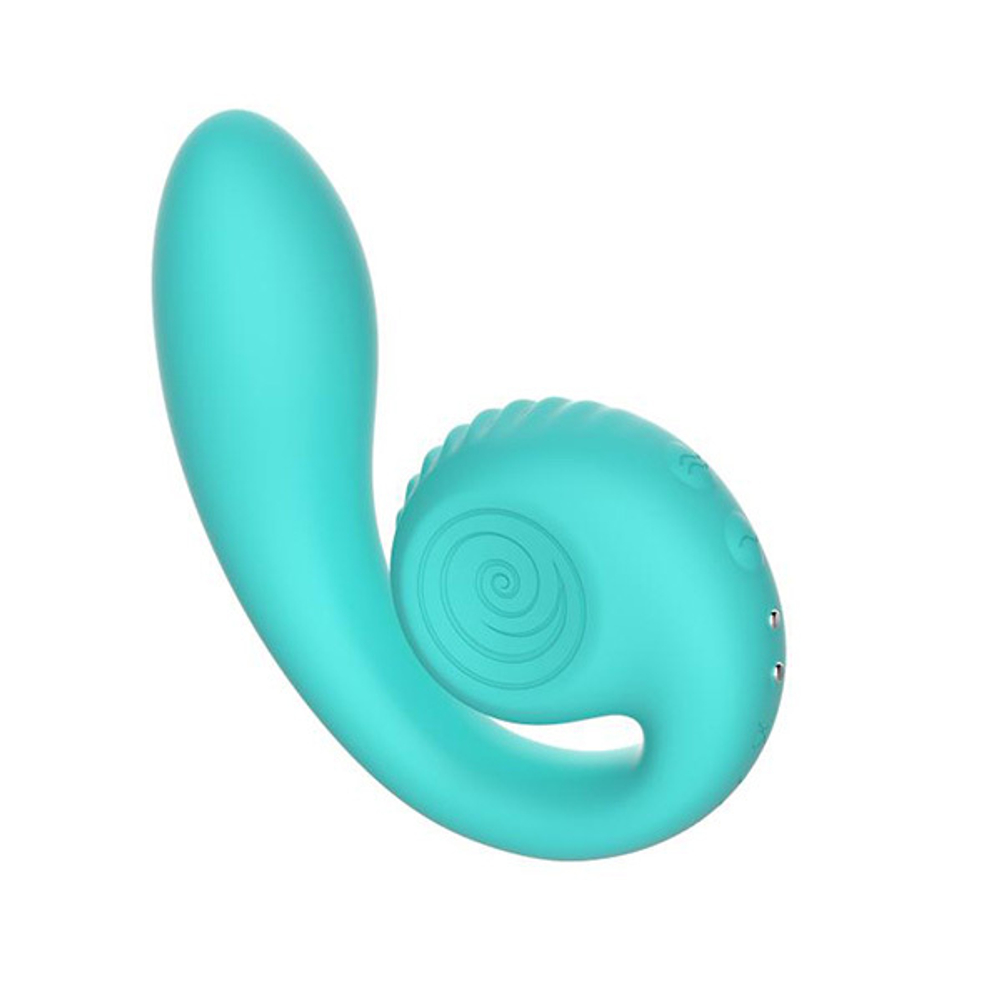 Мятный вибромассажёр SVibe Gizi Snail Tiffany VG-T