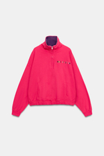 ТОЛСТОВКА С КОНТРАСТНЫМ ВОРОТНИКОМ FRUIT OF THE LOOM™ — ZARA