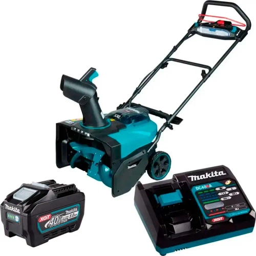 Аккумуляторная снегоуборочная машина с энергокомплектом Makita SN001GZ/191L47-8/191E10-9