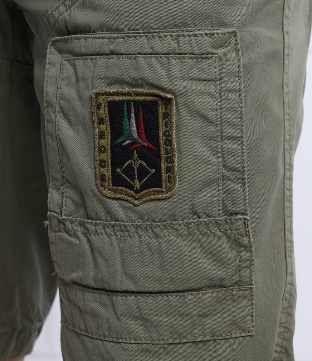 Шорты Aeronautica Militare - зеленый(BE041CT1122)