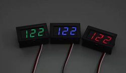 Вольтметр 0.56/DC5-120V/зеленый