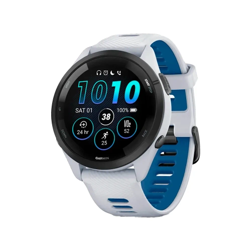 Умные часы Garmin Forerunner 265, 46mm, White (010-02810-11)
