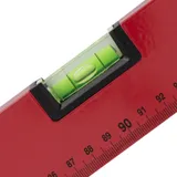 Уровень алюминиевый, 1800 мм, 3 глазка, красный, линейка MTX — фото 4