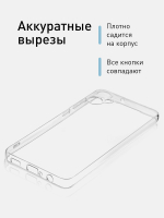 Чехол ROSCO для Samsung Galaxy A05 (арт.SS-A05-TPU-01-TRANSPARENT )
