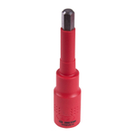 KING TONY (4035VE10) Насадка (бита) торцевая диэлектрическая 1/2", HEX, 10 мм, L = 120 мм