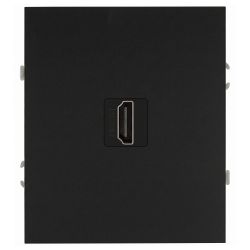 Розетка ЭРА Arktik 16-3114-05 HDMI антрацит | Эра Arktik