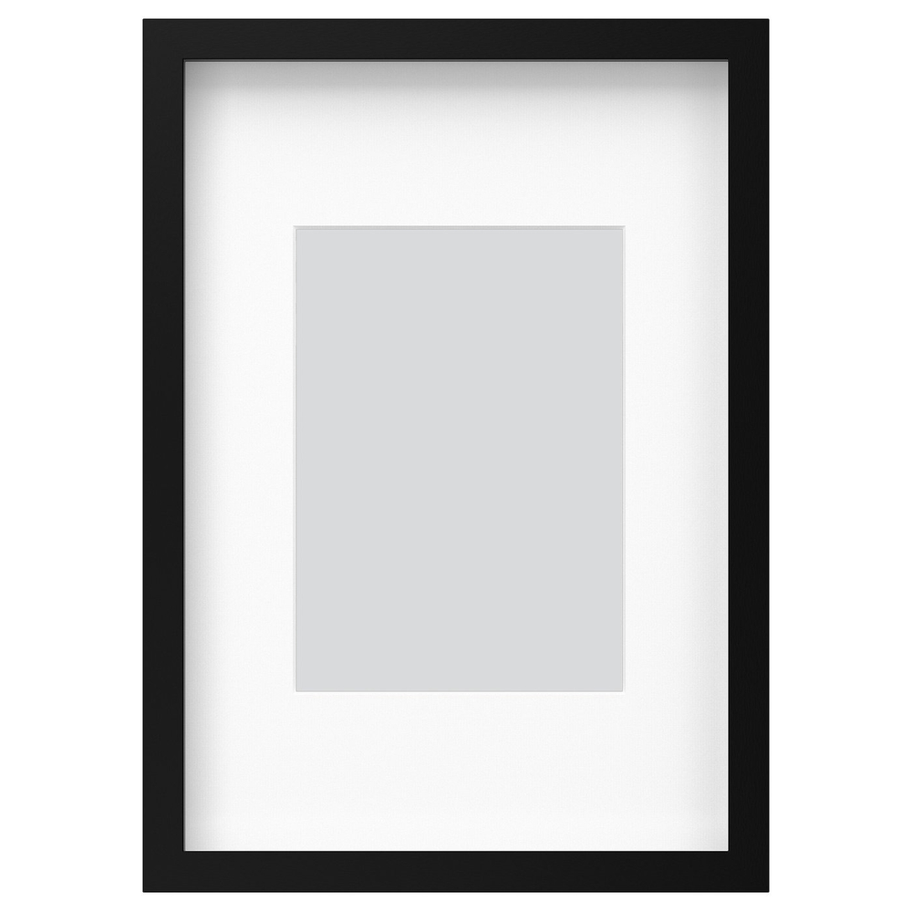IKEA RÖDALM  (ИКЕА РЁДАЛМ)  -  Рамка - чёрный 21х30 см
