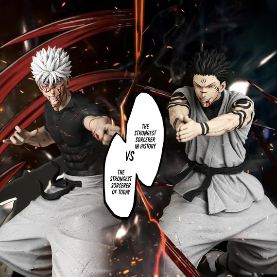Gojo vs Sukuna - Jujutsu Kaisen