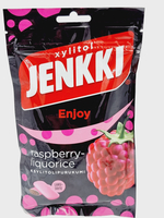 Жевательная резинка Jenkki Professional Малина-Лакрица с ксилитом 100 г (из Финляндии)