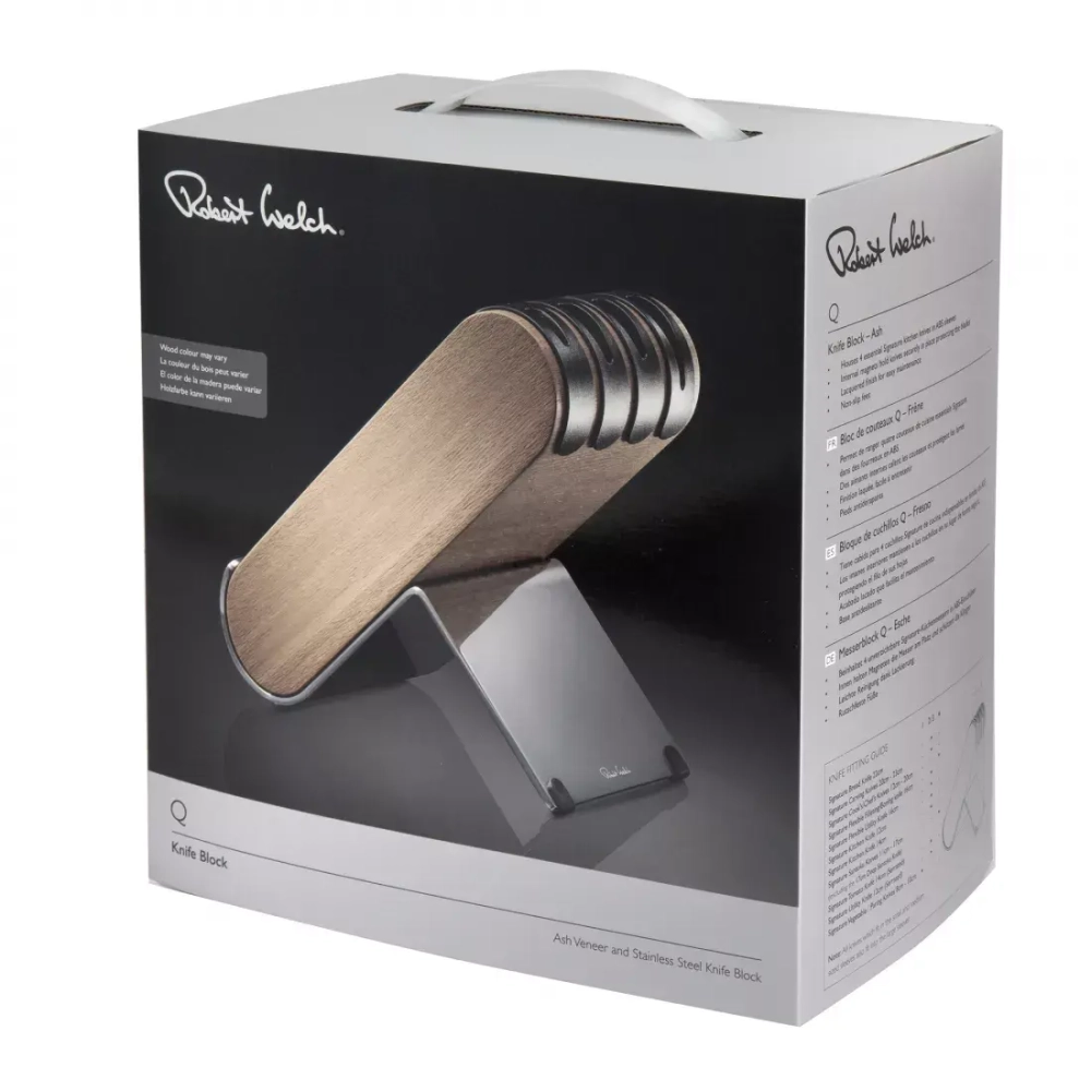Подставка для 4-х ножей Robert Welch Signature ясень