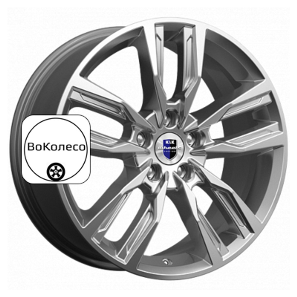 8x18/5x112 ET30 D66,6 Борэй (КС901) Дарк платинум K&K