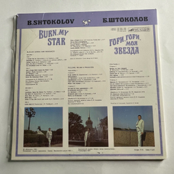 Винтажная виниловая пластинка LP Борис Штоколов, Гори, Гори, Моя Звезда. Русские Песни И Романсы (СССР 1984)