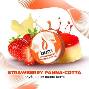 Burn (Strawberry Panna-Cotta (Клубничная панна-котта)), 200 гр.
