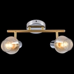 05949-0.8-02 CR+GOLD светильник потолочный Reluce, E14х2
