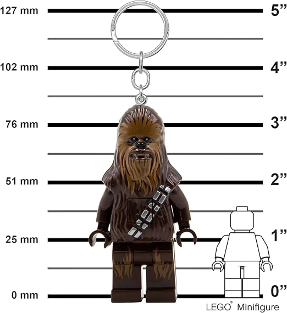 Брелок LEGO Star Wars 5009414 Чубака с подсветкой