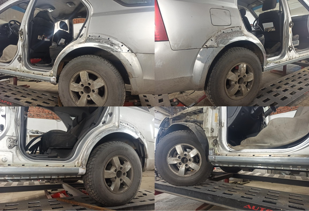 Порог Kia Sorento BL 2002-2011 (0,8мм)