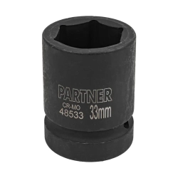 Головка ударная 33мм 1''6гр. Partner PA-48533