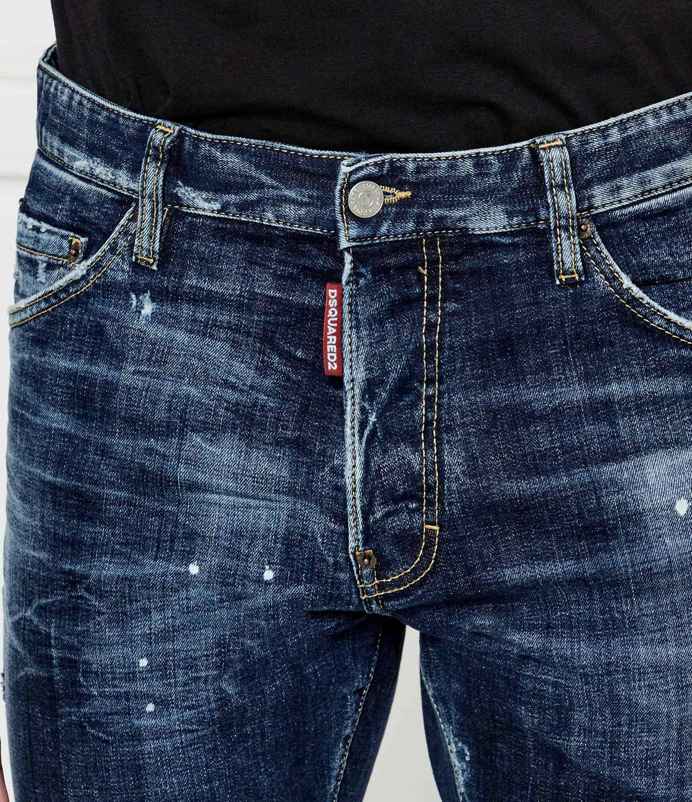 Джинсы Cool Guy Dsquared2 - темно-синий(S74LB1654 S30664)