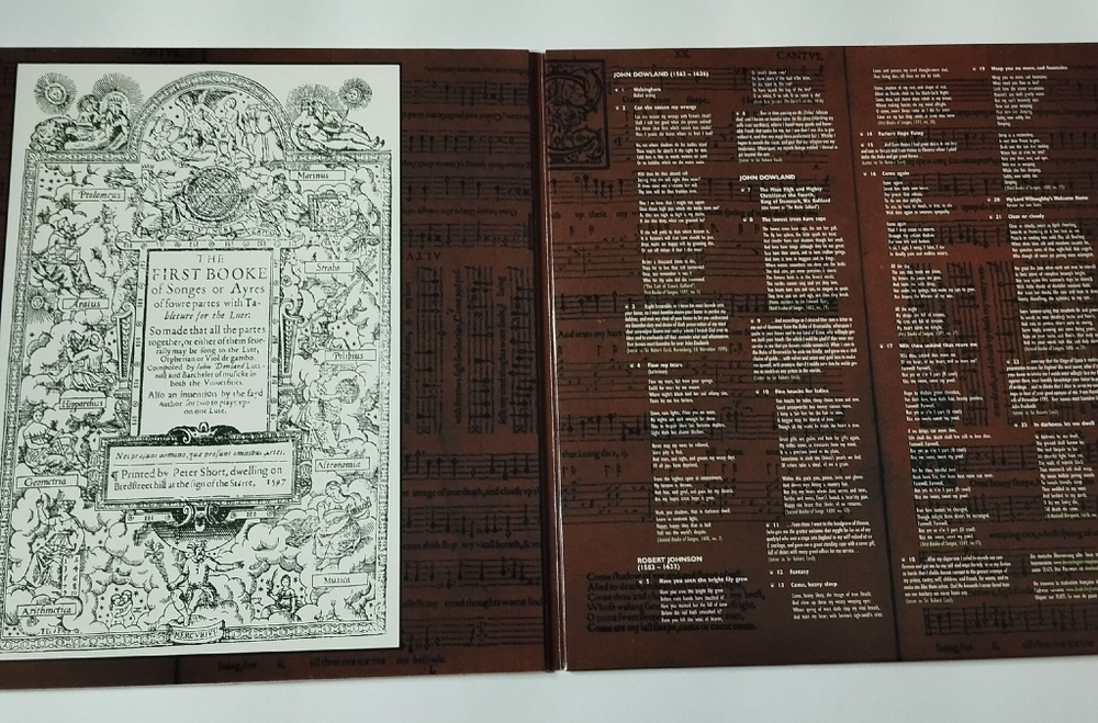 Винтажная виниловая пластинка LP Sting Songs From The Labyrinth (Germany 2006)