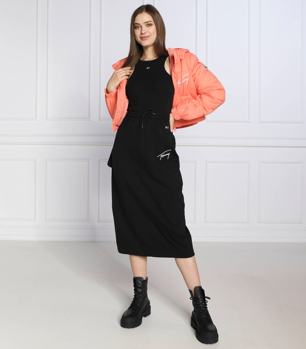 юбка signature Tommy Jeans - черный(DW0DW14418)