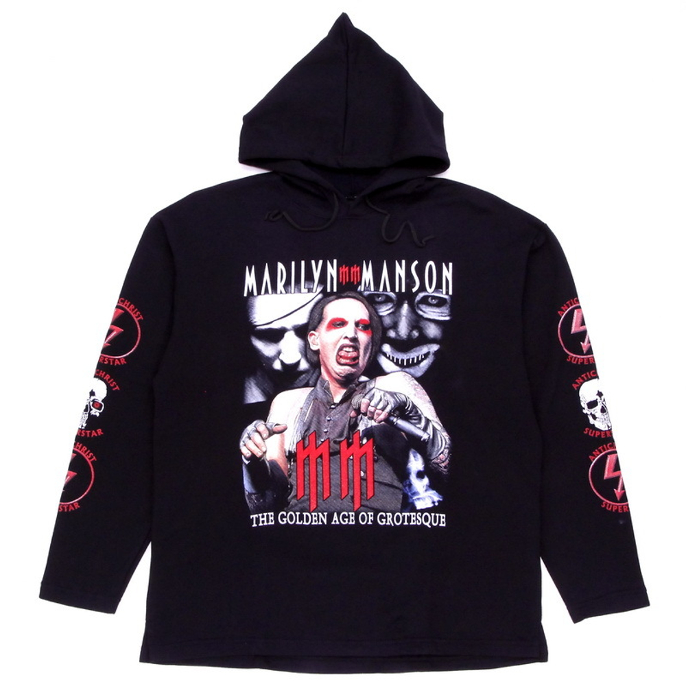 Балахон Marilyn Manson с языком