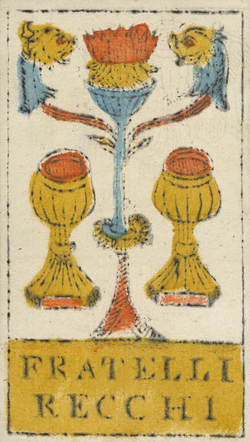 Tarocchi Marsigliesi Fratelli Recchi. Oneglio, Torino, 1830. Limited Edition / Таро Марсельское Фрателли Рекки. Онелья, Турин, 1830. Ограниченный пронумерованный выпуск