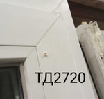 Дверь балконная пластиковая Б/У 2120(в) х 730(ш)