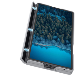 Усиленный чехол серого цвета с MagSafe для Samsung Galaxy Z Fold 8 Ultra, серия Expn Series Magnetic от Dux Ducis