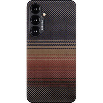 Чехол Pitaka Fusion Weaving MagEZ 4 Samsung Galaxy S24 (6.16 "), Sunset ( Коричневый)