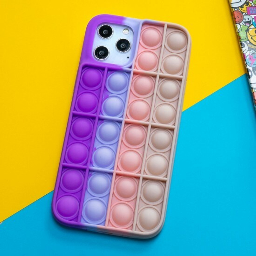 Чехол-антистресс Pop it для iPhone 12 Pro Max, 012637