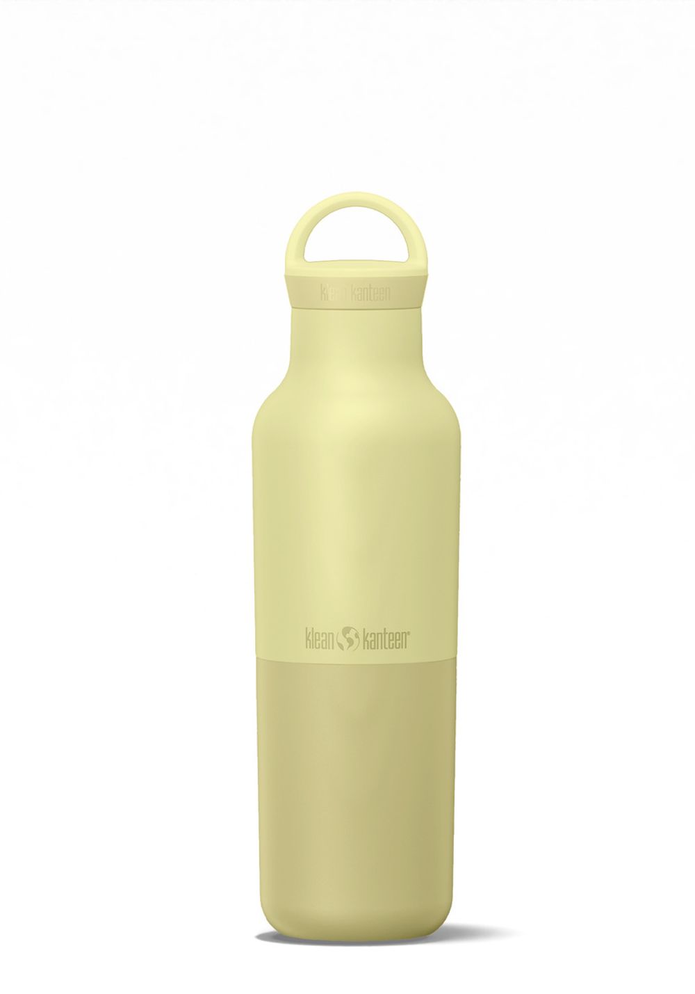 Термобутылка Klean Kanteen Rise Vac Classic Arch Loop 20oz (592 мл) Wax Yellow