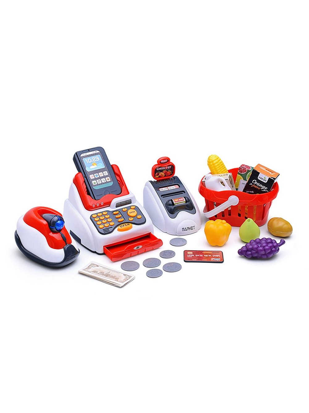 Игровой набор "Касса" (с набором продуктов) 668-119