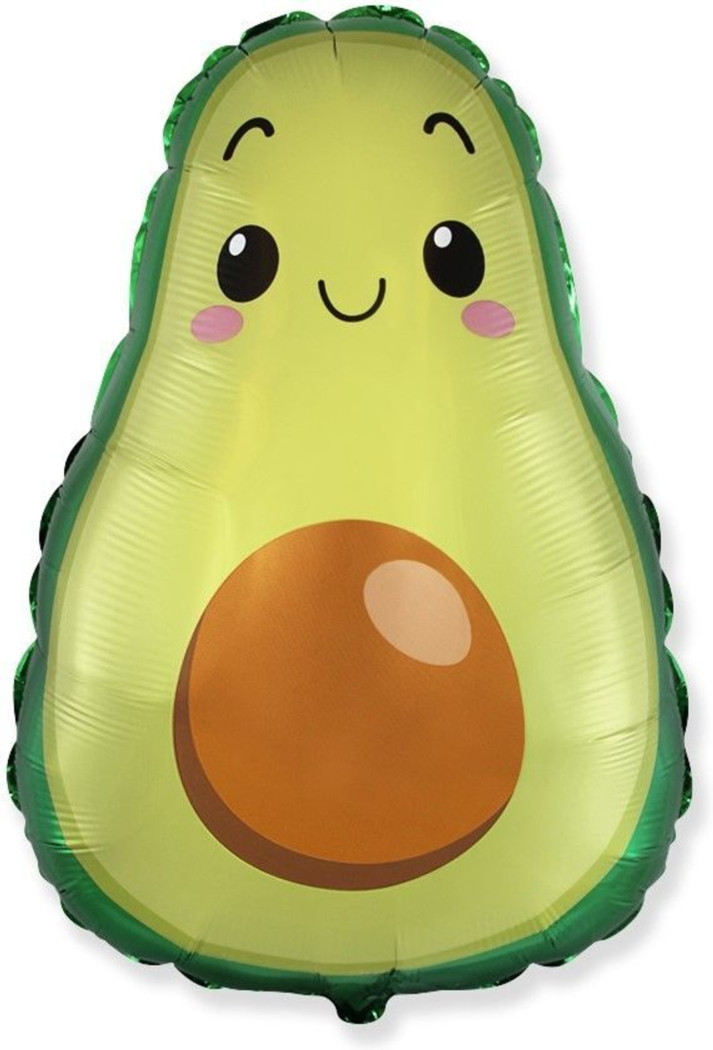 Шар (29""/74 см) Фигура, Авокадо, 1 шт. 4п Г173