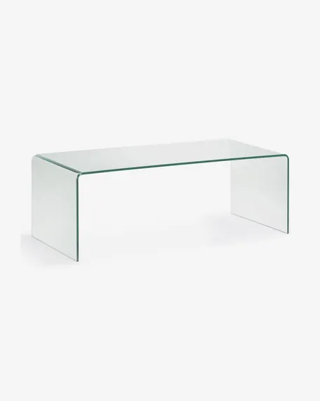 Стеклянный журнальный столик Glass, 110x55х35 см