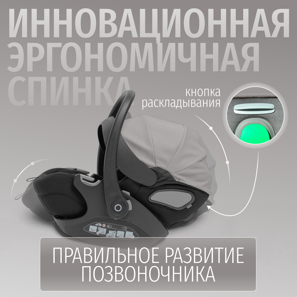 Модульная коляска BubaGO Pellegrino 3в1