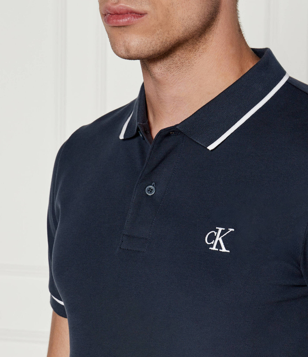 Поло CALVIN KLEIN JEANS - темно-синий(J30J315603)