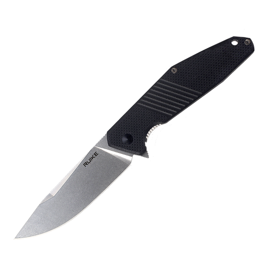 Складной нож Ruike D191-B c клинком из стали 8Cr13MoV, рукоять G10