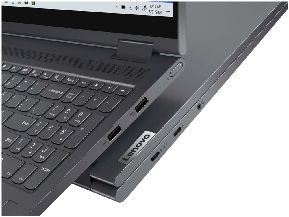 Ноутбук Lenovo Yoga 7 15ITL5 (82BJ0099RU) 15.6"/Intel Core i5 1135G7/RAM 8GB/SSD 512GB/Intel Iris Xe graphics/1920*1080/IPS/Windows 11/Подсветка кл-ры: LED/Серый. Состояние: B1
