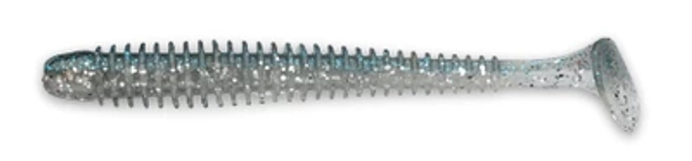 Приманка силиконовая Keitech Swing Impact 4" #431 Silver Shiner