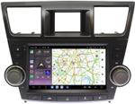 Магнитола для Toyota Highlander 2 2007-2013 XU40 - Kuberg OL-9431-2 QLed+2K, Android 13, Быстрейшая, CarPlay, 4G SIM-слот (кнопки + крутилки)