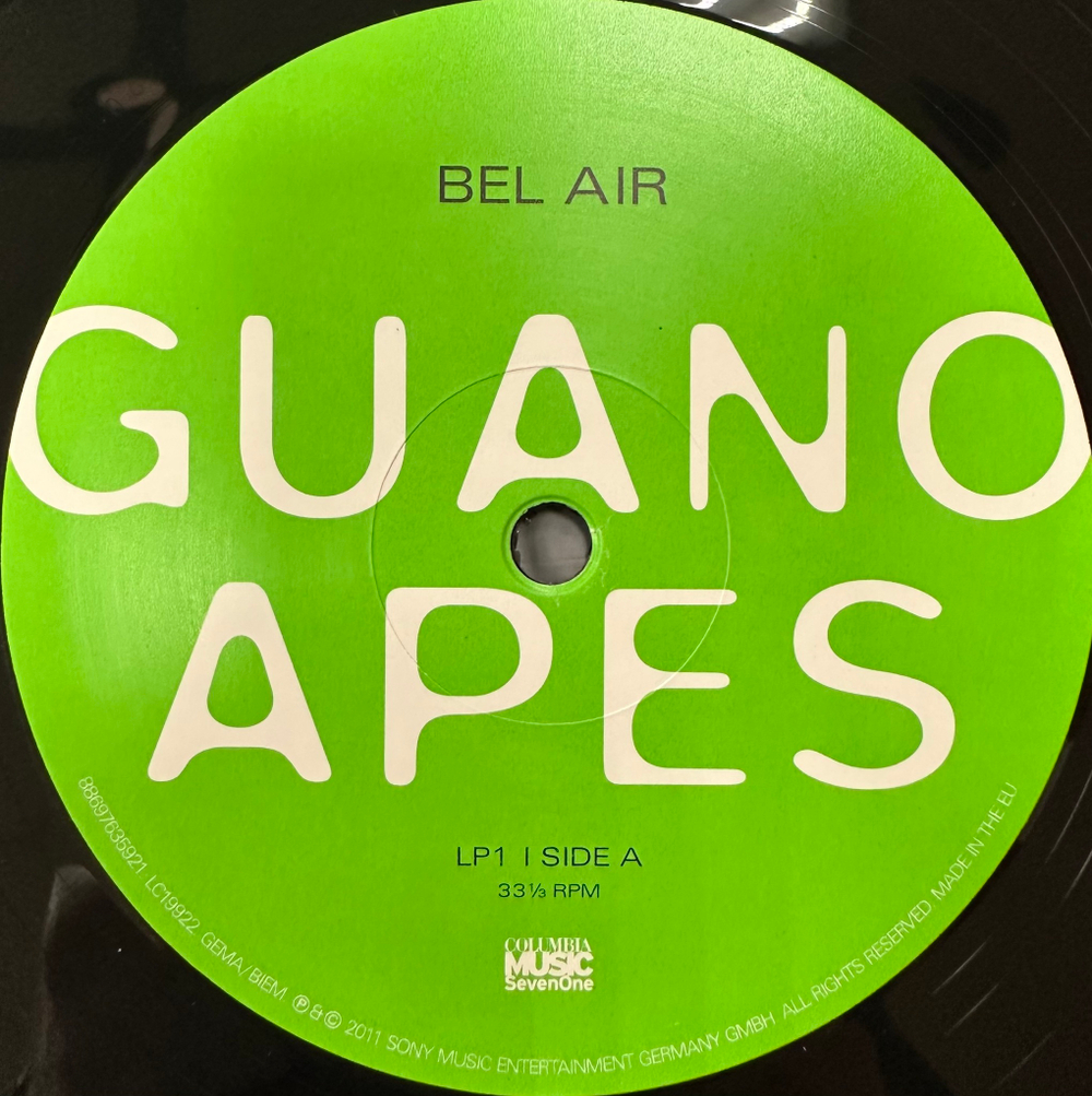 Guano Apes- Bel Air 2LP (Германия 2011г.)