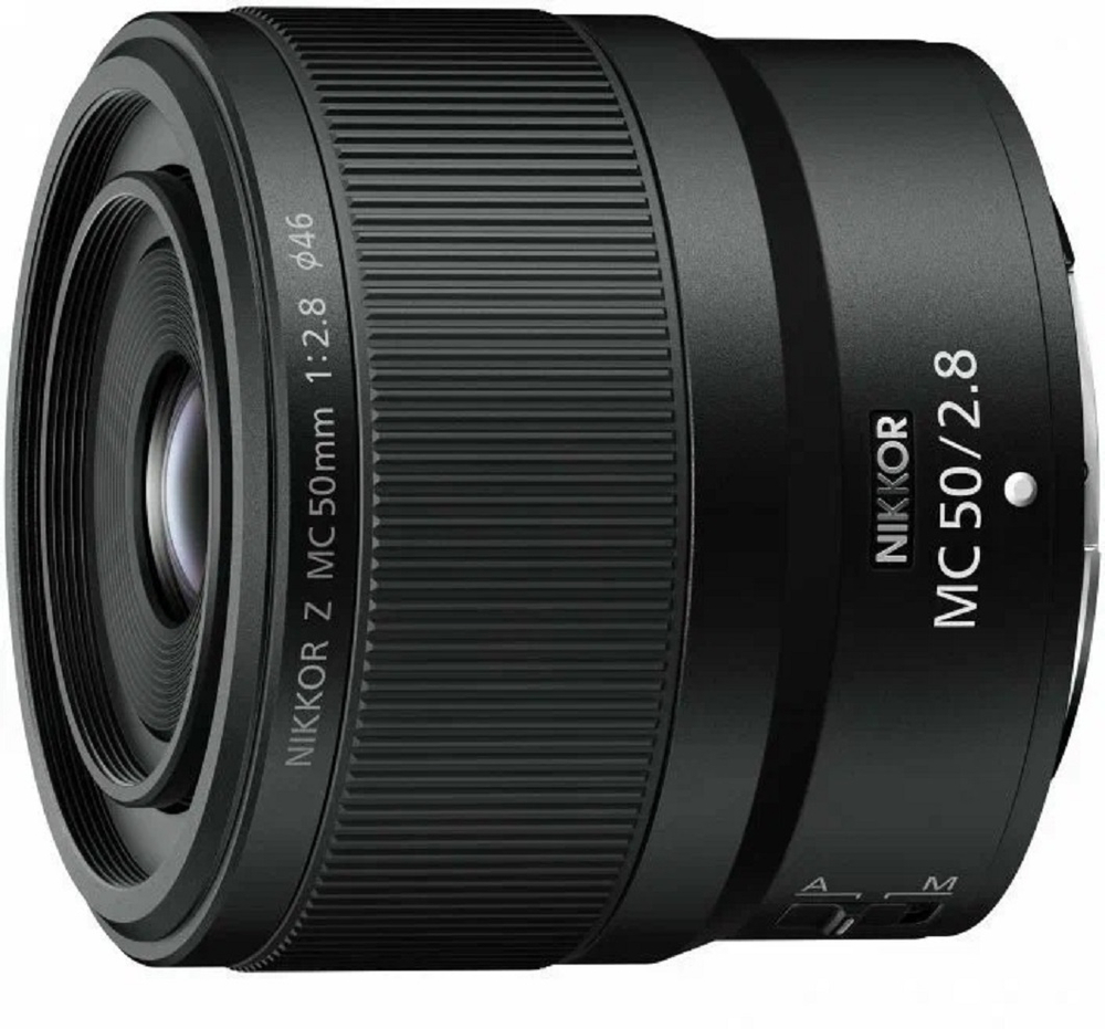 Объектив Nikon 50mm f/2.8 MC Nikkor Z, автоматическая фокусировка, черный
