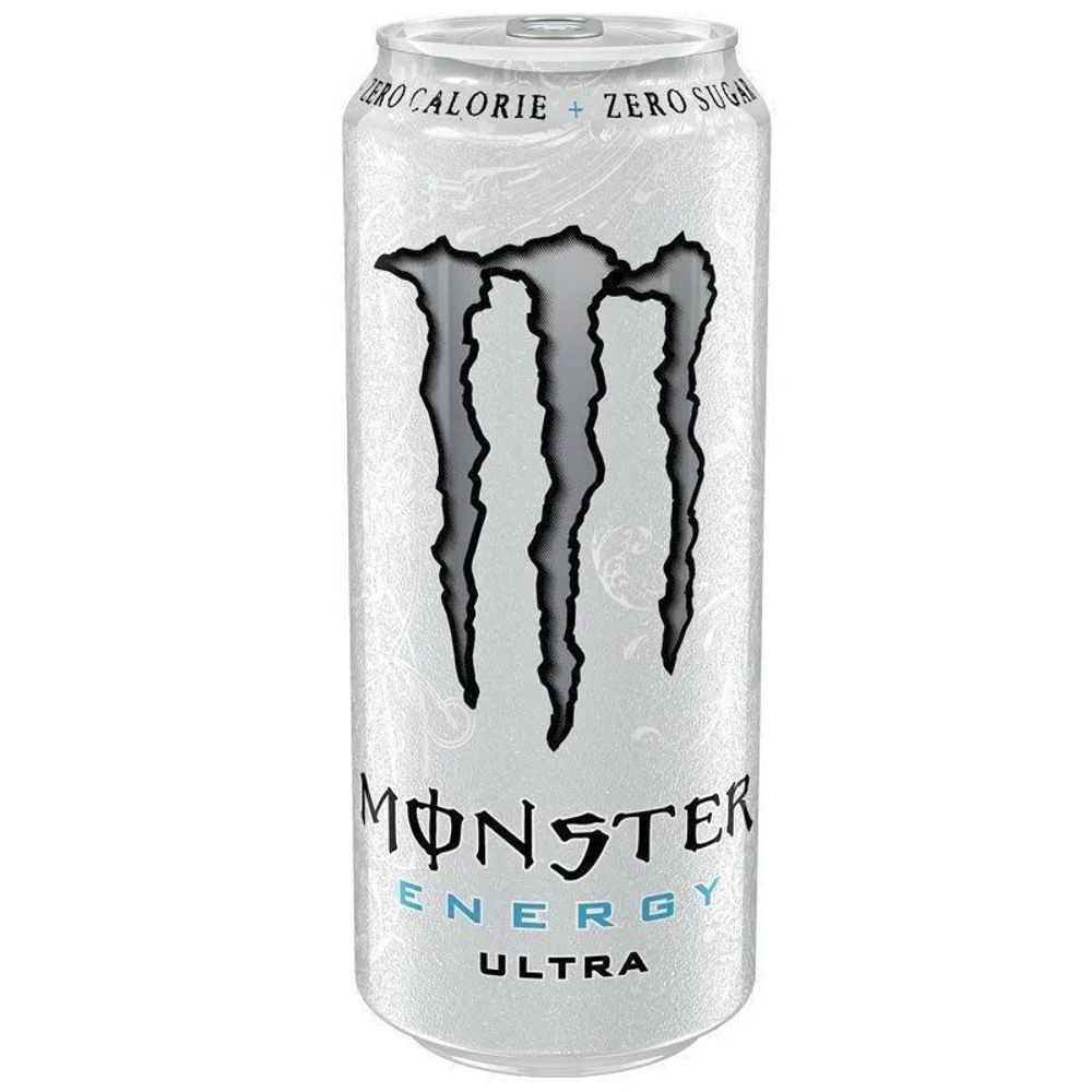 .Энергет напиток Monster 500мл Ultra White (Ультра Вайт) (12) ж/б