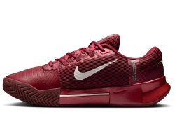 Теннисные кроссовки Nike Zoom GP Challenge 1.5 Premium - team red/green spark/pale beige